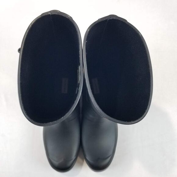 Hunter Boots Original Short Rain Boots Womens Size 9 Waterproof Rubber Shoes - Picture 6 of 11